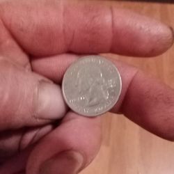 Monedas De 25 Centavos De Dollar