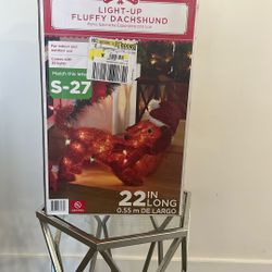 Perrito De Navidad Con Luces 