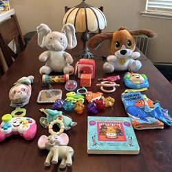 Baby & Toddler Toy And Book Lot 