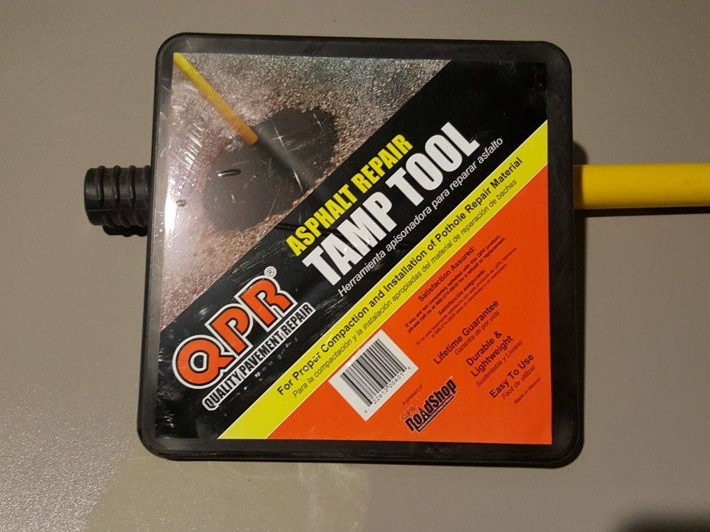 QPR quality pavement repair asphalt repair Tamp tool