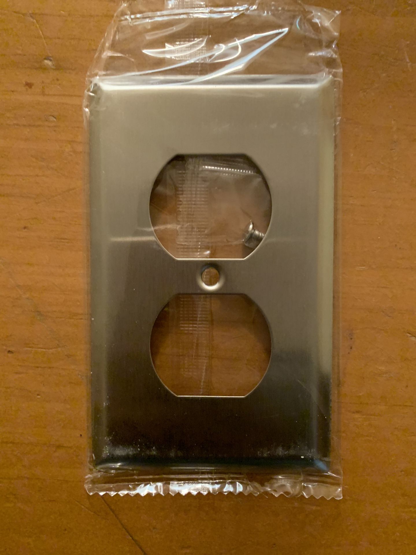 Stainless steel outlet cover