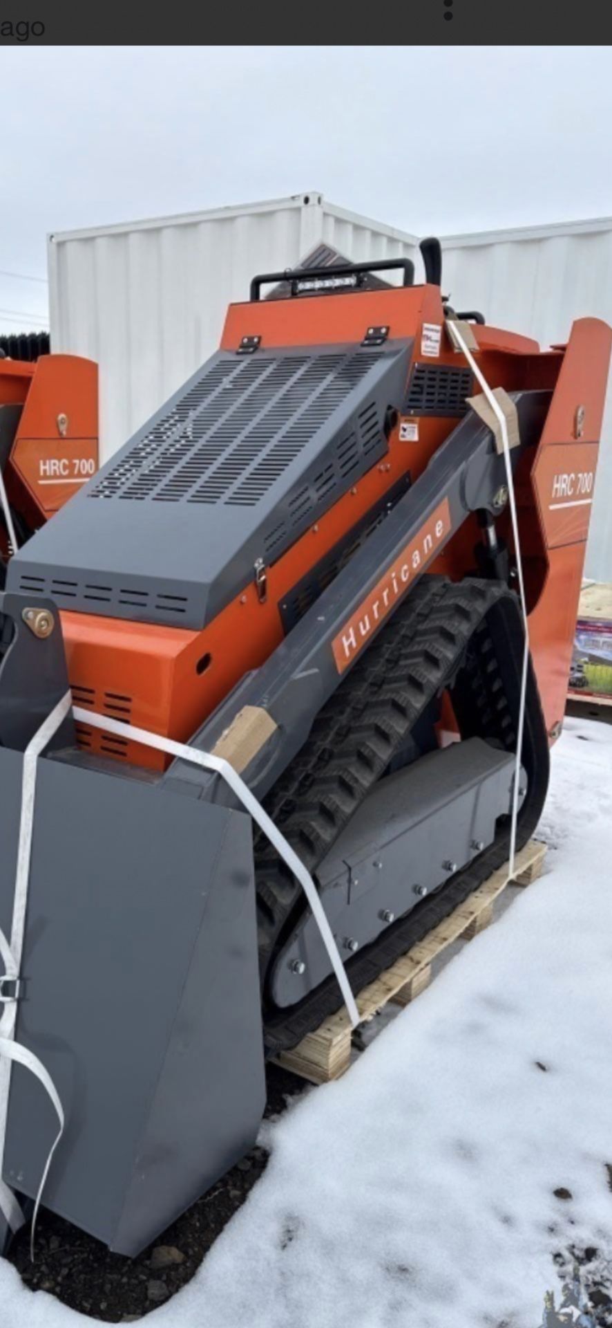 Hurricane 700 Mini Skid Steer