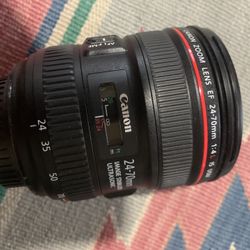 Canon EF 24-70 Lens F/4