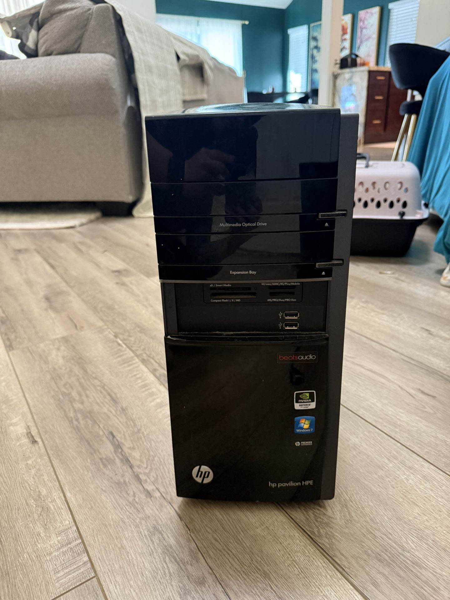 HP Desktop And Monitor