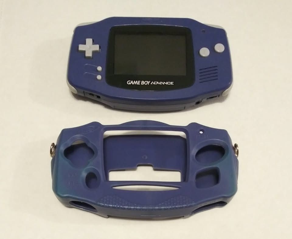 Gameboy Advance GBA Indigo System With Protective Sleeve