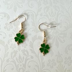 Four Leaf Clover Earrings 