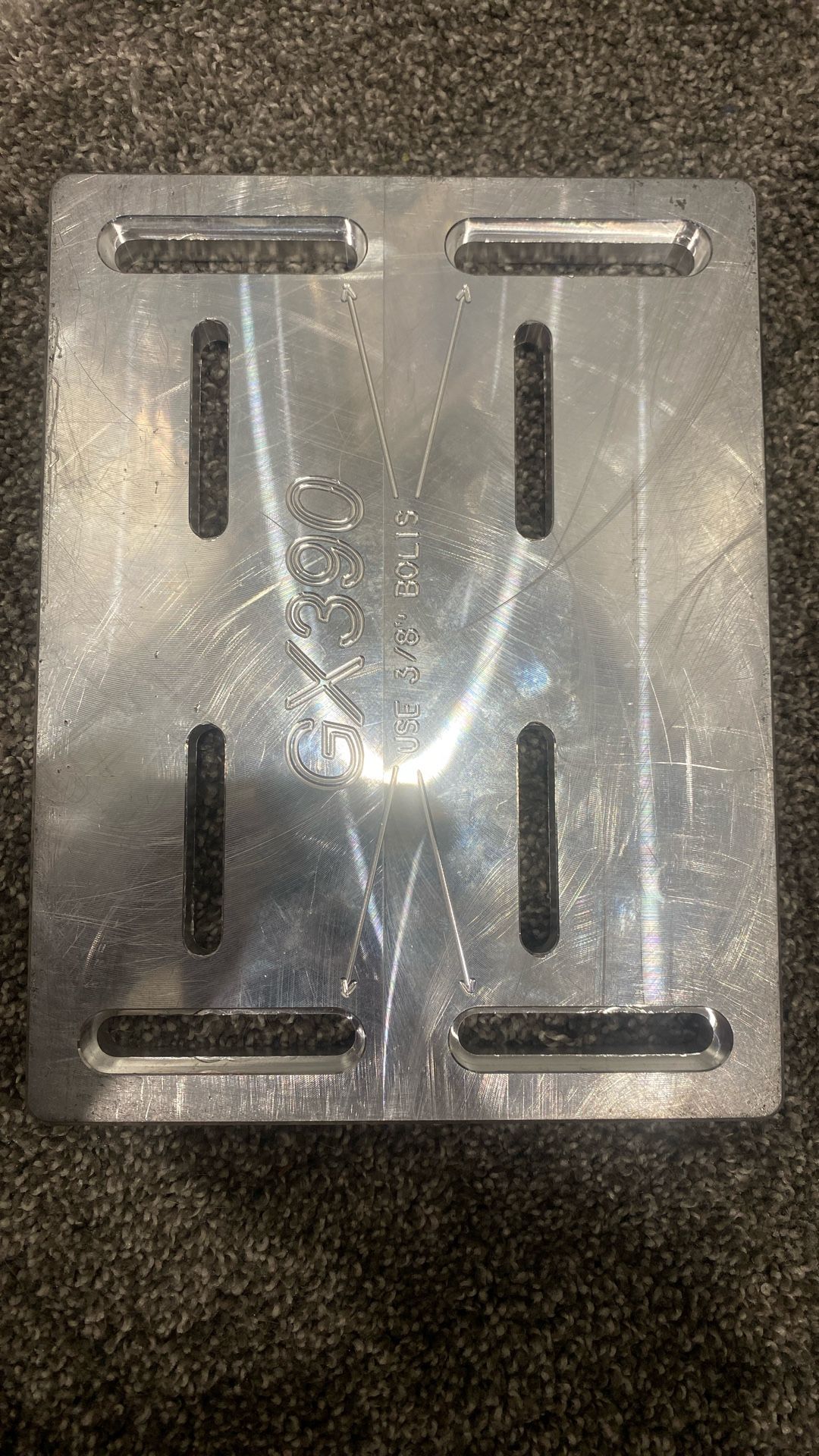 mini bike engine mounting plate