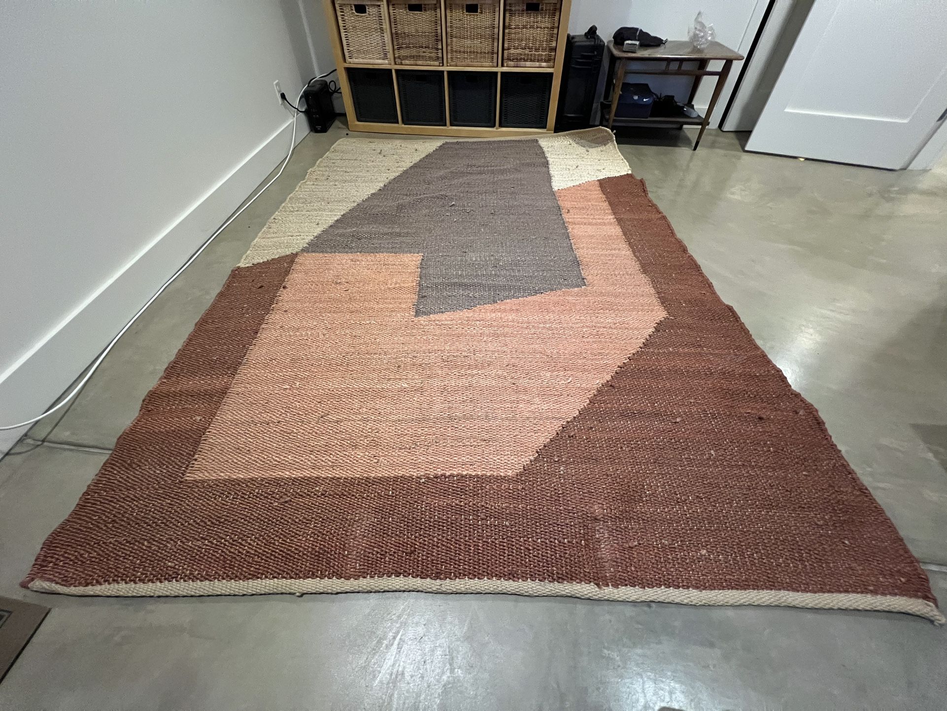 West Elm Jute Rug - 6x9’