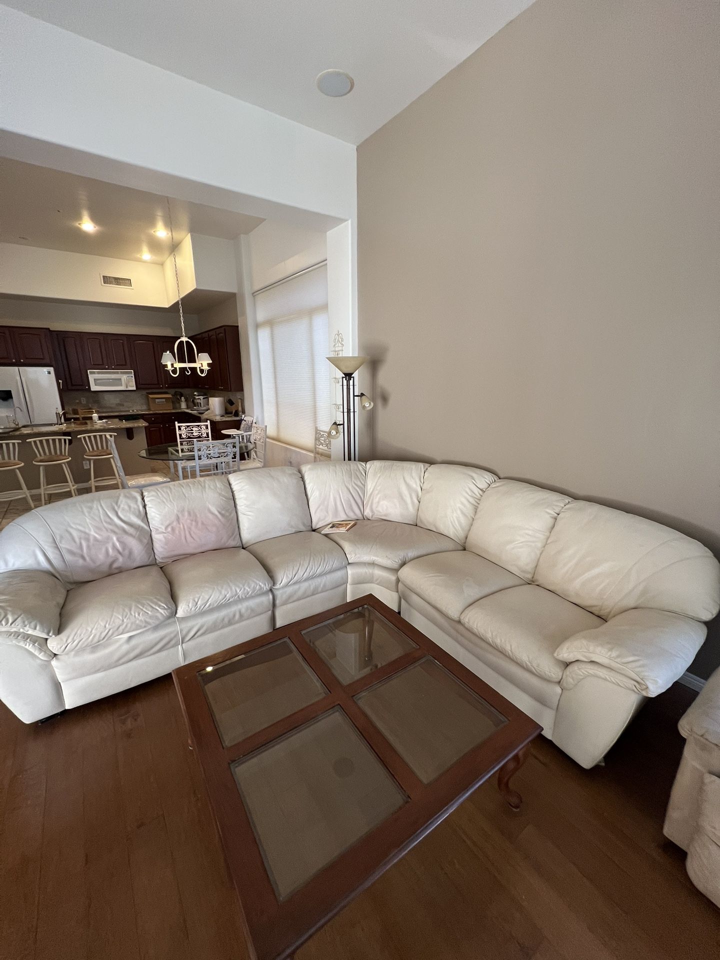 Leather Sectional Couch