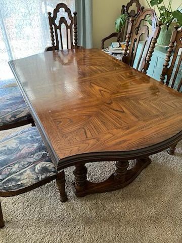 Wooden Dining Table Set