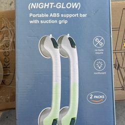 Horodeal Suction Cup Grab Bars Set Of 2