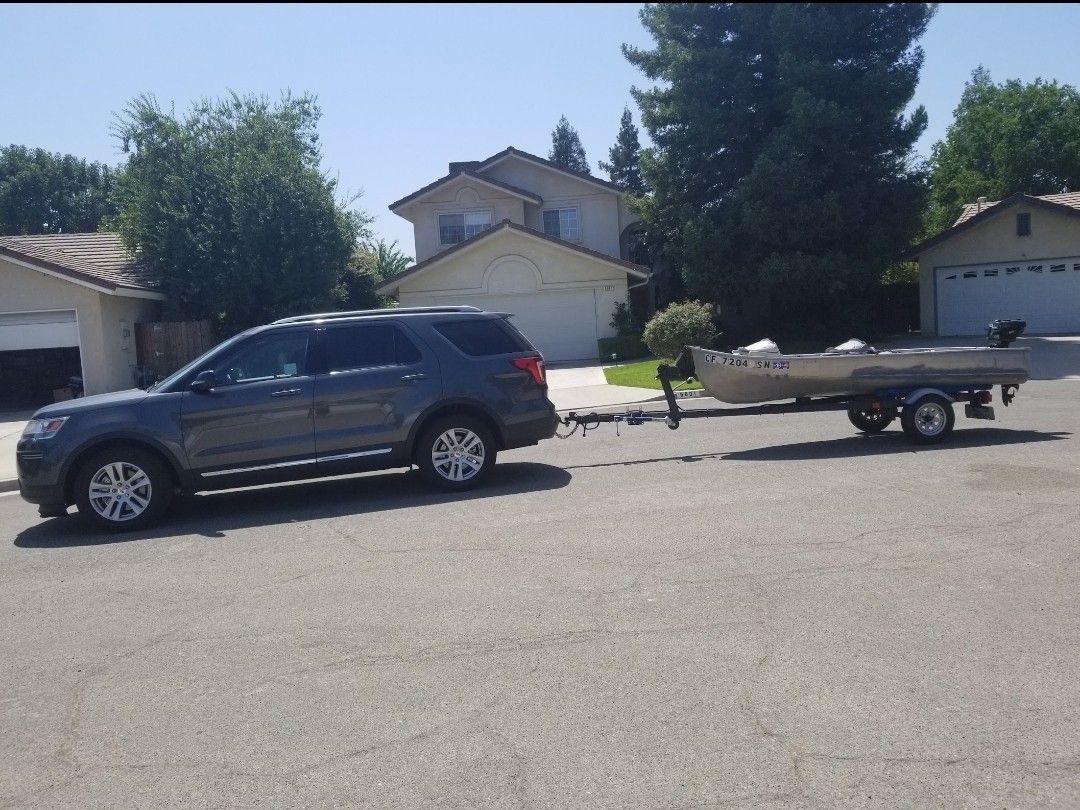12 Ft Sears Boat & Trailer