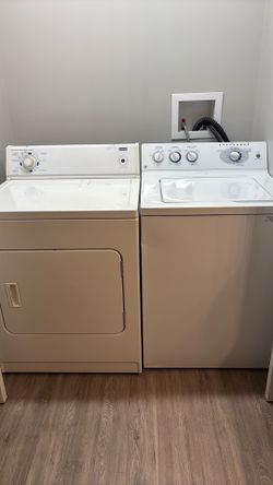 Washer and dryer