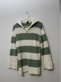 Quarter zip sweater
