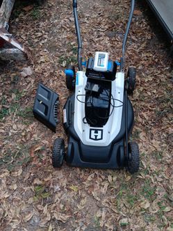 Hart 18in Push Lawnmower with 6ah battery and charger