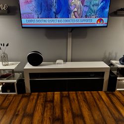 Entertainment Center Table & Side Tables