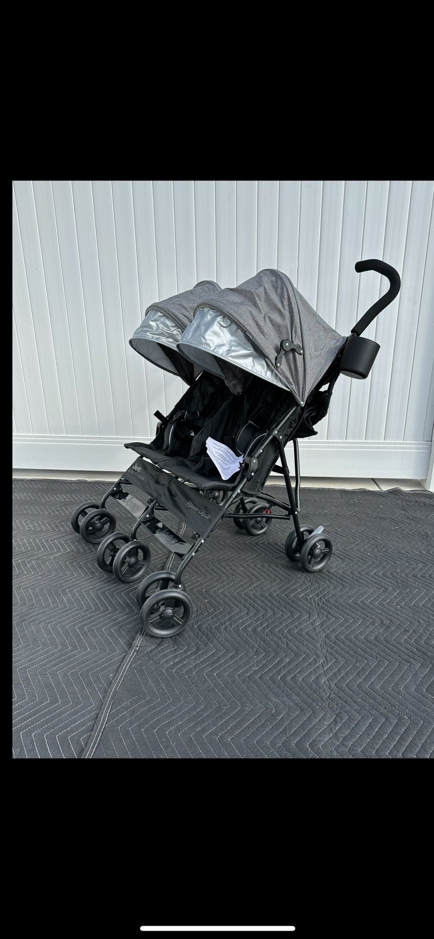 Stroller/ Jeep PowerGlyde Side By Side Stroller/ Jeep/ Double Stroller/ Kids/ Travel/ New