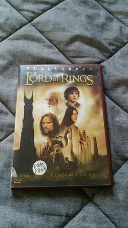 Lord of the rings dvd
