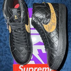 Nike SB Blazer Mid QS Supreme Black