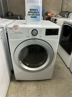 FRONT LOAD LG GAS DRYER