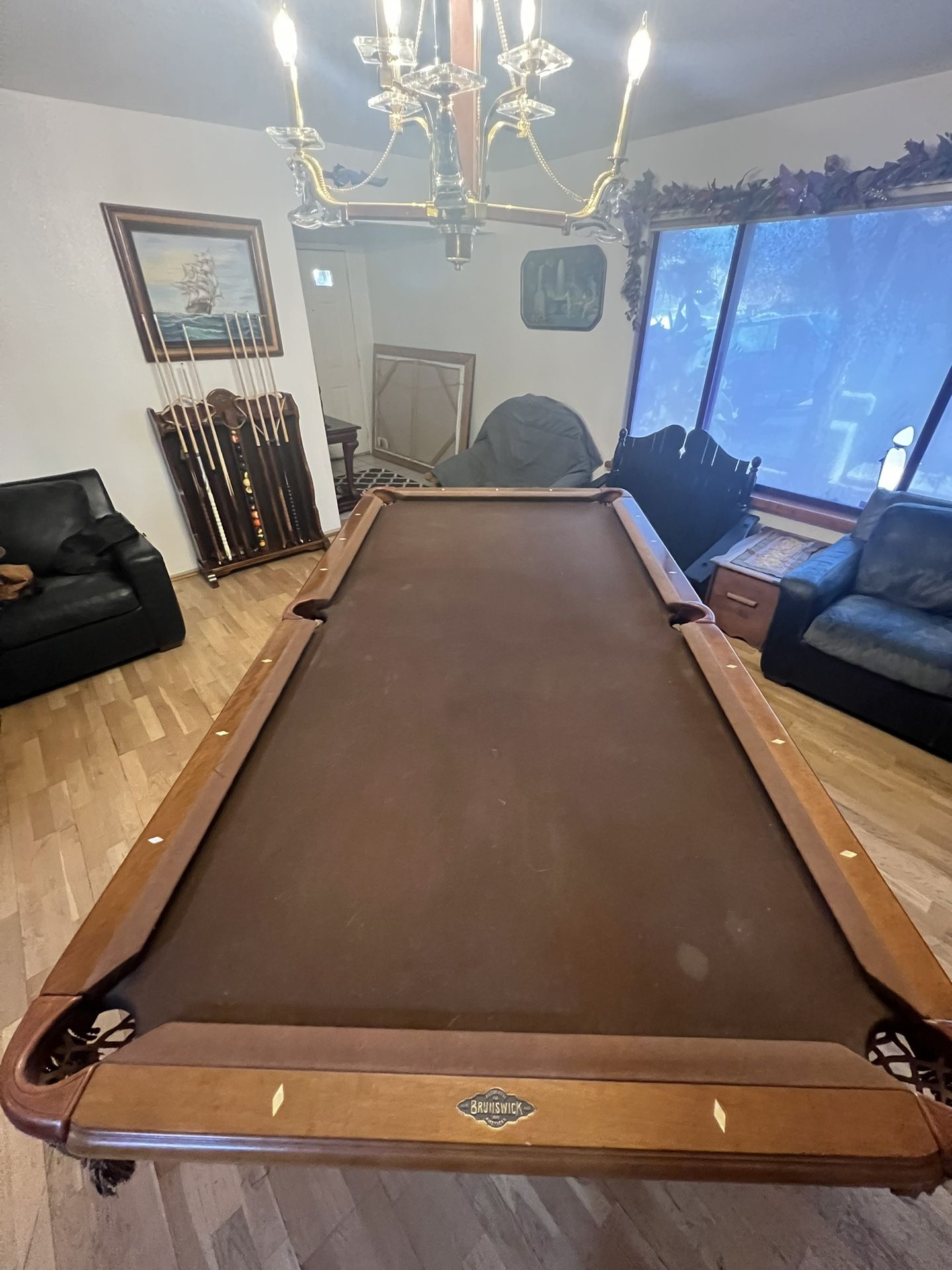 Brunswick Pool Table - 8 Ft