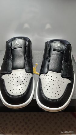 Nike Air Jordan Mule 9.5 Mens Black/Medium Grey-White