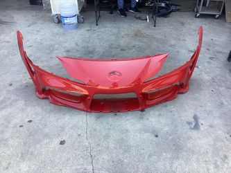 2021-2025 TOYOTA SUPRAR FRONT BUMPER COVER USED OEM