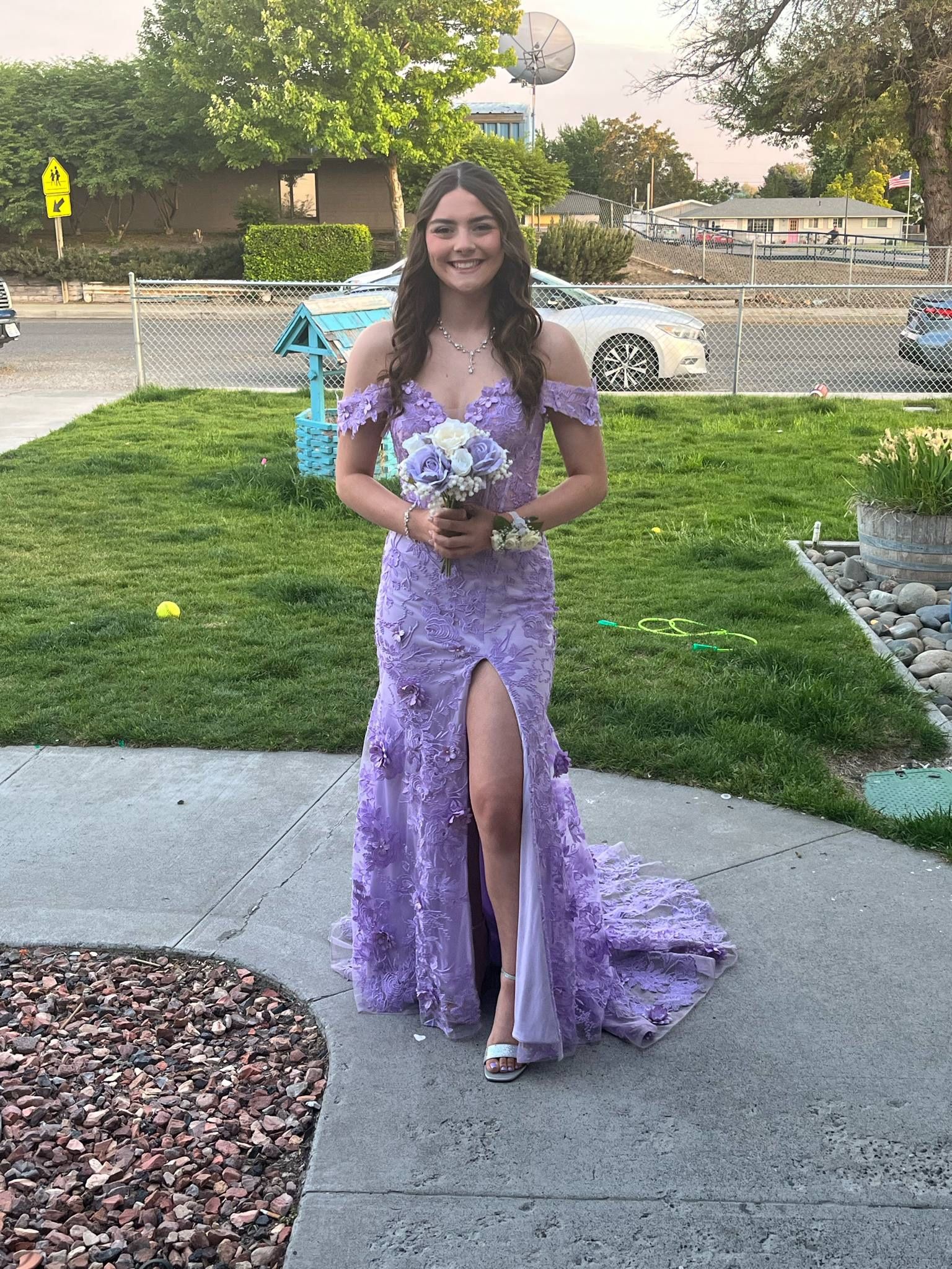 Purple Prom Dress