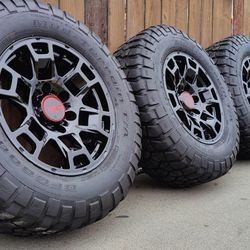 Toyota Tundra Rims Tacoma Wheels 4Runner Sequoia Land Cruiser FJ Cruiser TRD Pro Style Rims 