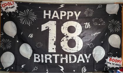 18th Birthday Party decorations