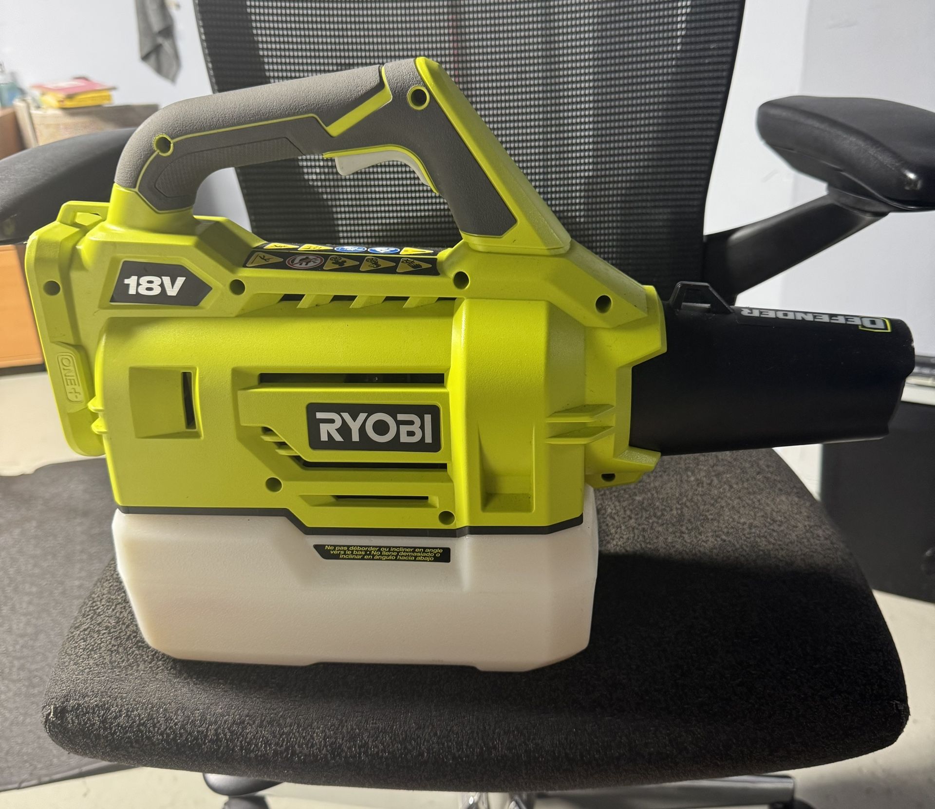Ryobi 18V wireless battery nebulizer (tool only)