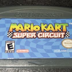 Mario Kart Super Circuit GBA Video Game Cartridge Gameboy Advance 