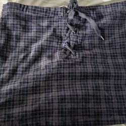 Plaid skirt