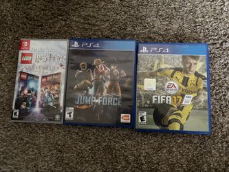 Lot of 3 Video Games PS4 and Switch