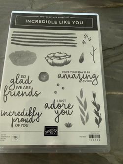 Stampin' Up! Incredible Like You Photopolymer Stamp Set – Set of 15