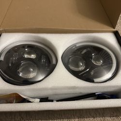 Jeep Wrangler Bi-Halo Led Lights