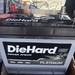 Diehard Battery 