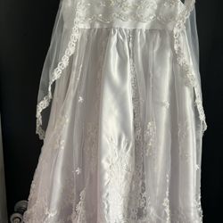 Baptism Dress Size 4