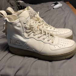 Nike Sf Af1 Mid Ivory Olive
