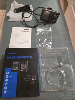 Nulaxy Bluetooth FM Transmitter for Car