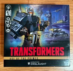 Transformers Age of Primes Onslaught Sealed New $120