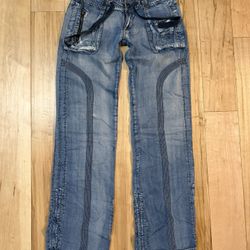 GUESS Jeans Boho Vintage Y2K Pants Size 26
