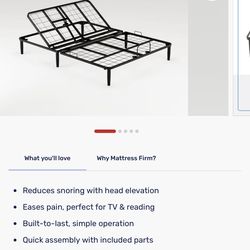 Adjustable queen bed frame