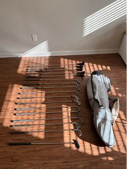Vintage Golf Club Set – 17 Clubs + MacGregor Bag – $70