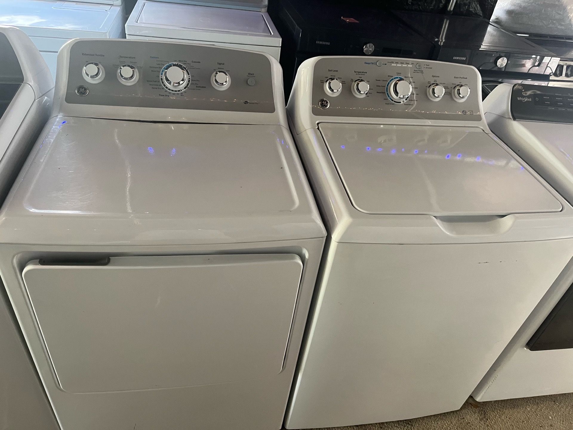 Ge whirlpool Maytag set washer and dryer / working perfect / 2 month warranty