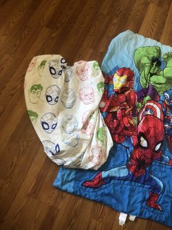 Toddler Bedding Fitted Sheet And Bed Spread