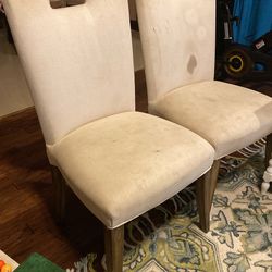 Set Of 2 Dining Chairs, Comfortable