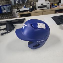 Used Easton baseball batting helmet blue