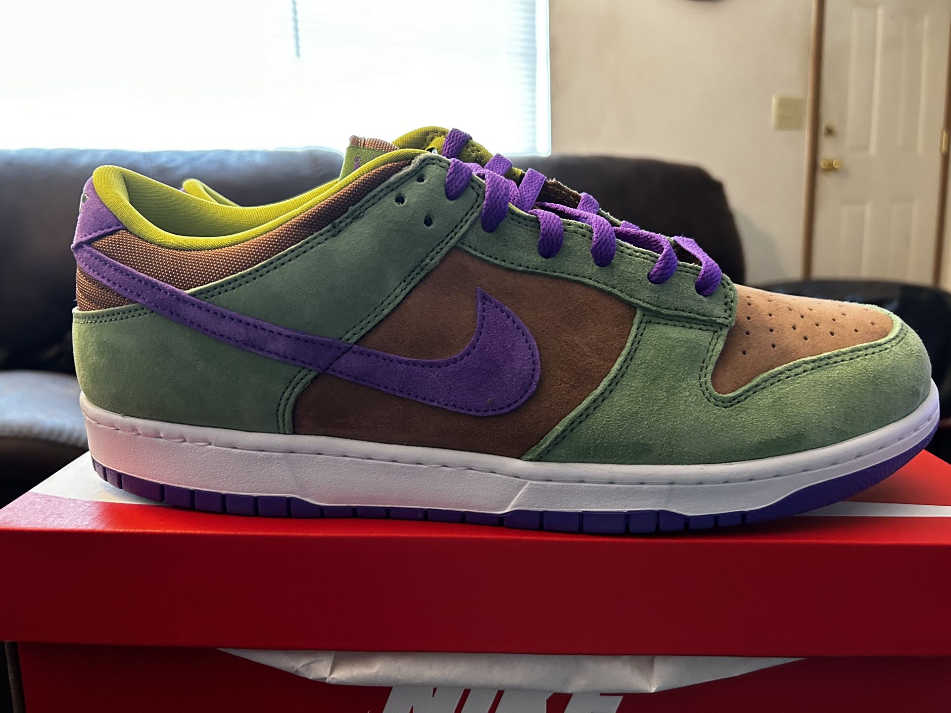 Dunk Low Veneer Aka Ninja Turtle Size 15