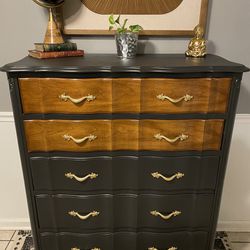 FRENCH PROVINCIAL DRESSER CHEST 